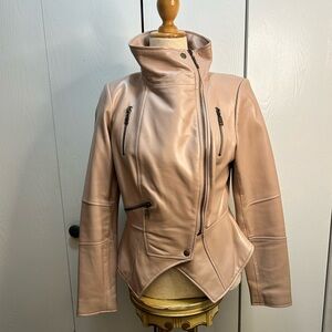 G.I.L.I. Blush Leather Jacket